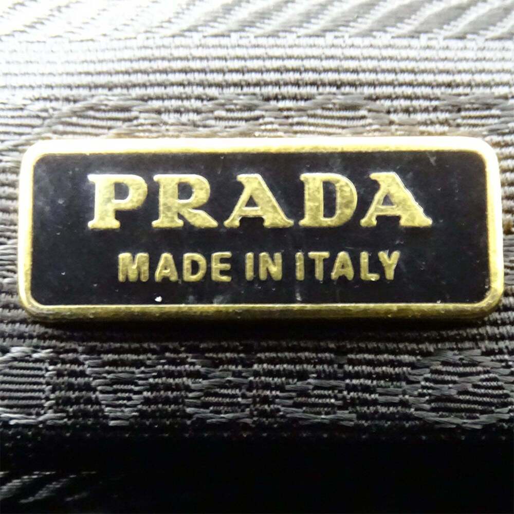 Prada PRADA Women's Brand Handbag Shoulder Bag One-Shoulder Leather Black BR0... - Picture 7 of 16